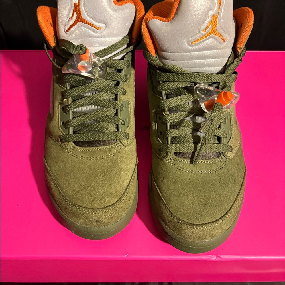 Jordan 5 Olive Green 5